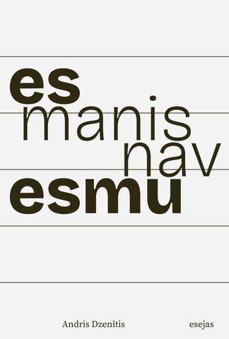 Iznāk komponista Andra Dzenīša eseju grāmata