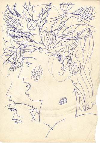 Iznācis izdevums, kurā apvienots Borisa Bērziņa zīmējumu albums un Laimas Slavas sarunas ar mākslinieku